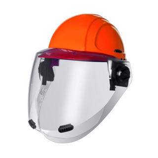 Salisbury by Honeywell PrismShield Arc Flash Front Brim Faceshield and Hard Hat